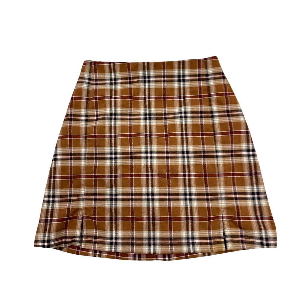 Brandy Melville John Galt Cara Skirt High Waist Mini Skirt, OS